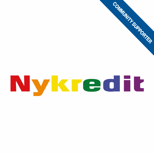 Copenhagen Pride Community Supporter Nykredit